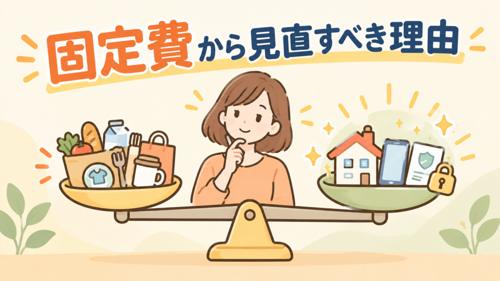 固定費 見直す理由