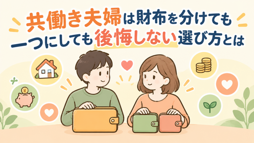 共働き夫婦　財布